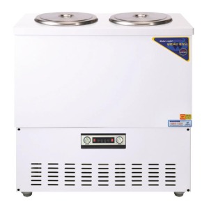 [그랜드우성] 직냉식 업소용 육수냉장고 2말 쌍통 2라인 (흰색) 아날로그 CWSR-212, GWSR-212