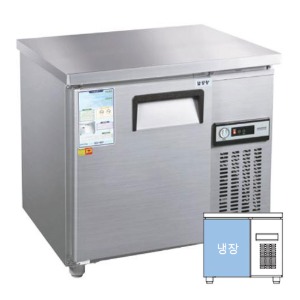 [그랜드우성] 직냉식 보냉 테이블 업소용 올냉장고 800 (우기계) 아날로그 CWS-080DRT, GWS-080DRT